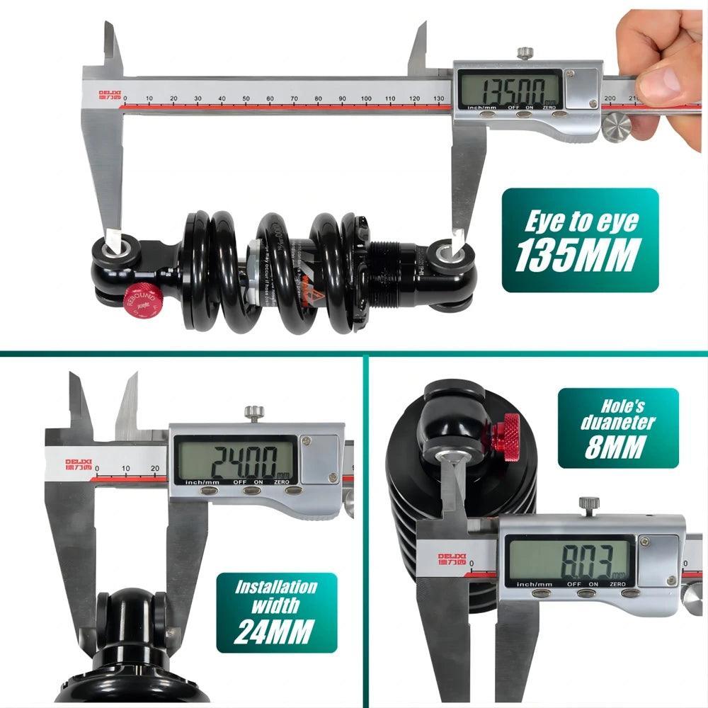 KKE 135mm 2000LBS/IN Variable Damping Shock Absorber for Electric - VirtuousWares.Store