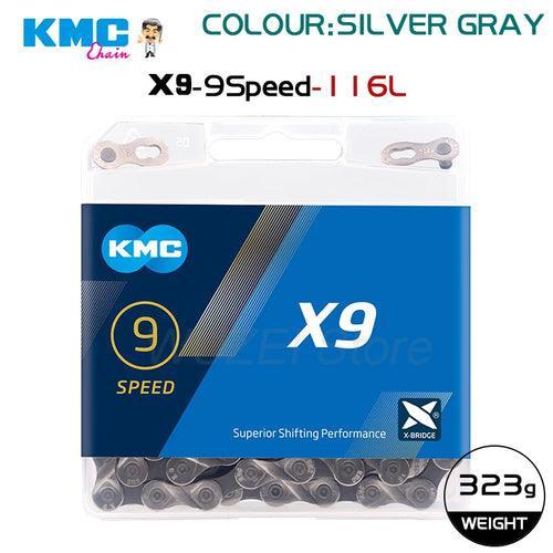 KMC Chain X8 X9 X10 X11 X12 MTB Road Bike Bicycle Chain For - VirtuousWares.Store