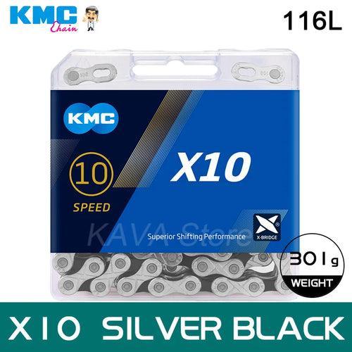 KMC Chain X8 X9 X10 X11 X12 MTB Road Bike Bicycle Chain For - VirtuousWares.Store