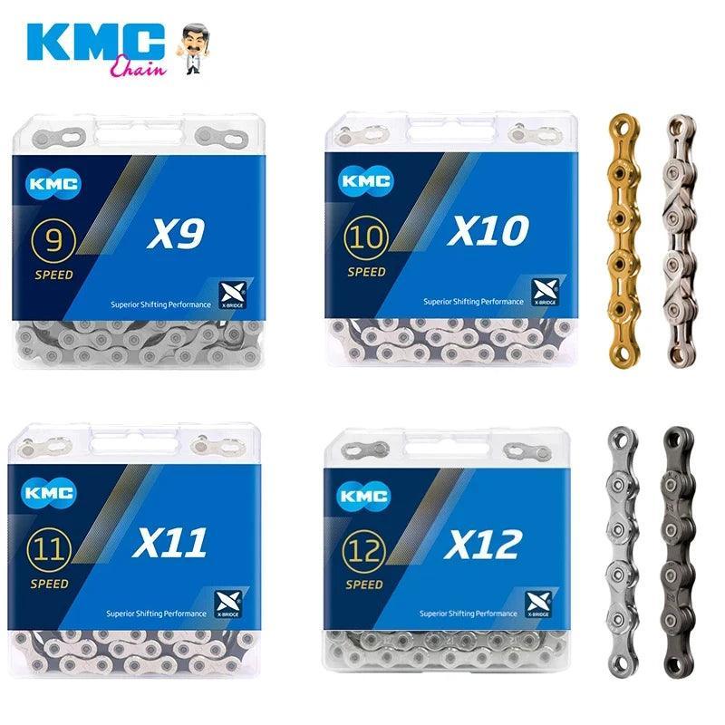 KMC Chain X8 X9 X10 X11 X12 MTB Road Bike Bicycle Chain For - VirtuousWares.Store