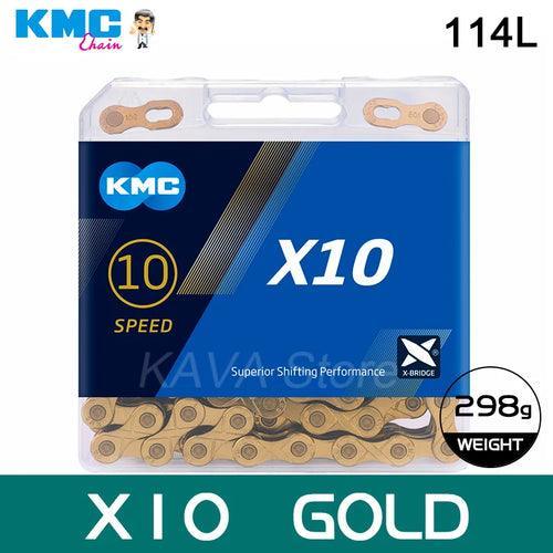 KMC Chain X8 X9 X10 X11 X12 MTB Road Bike Bicycle Chain For - VirtuousWares.Store