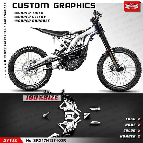 KUNGFU GRAPHICS Adhesive Sticker Vinyl Graphics for Surron Light Bee X - VirtuousWares.Store