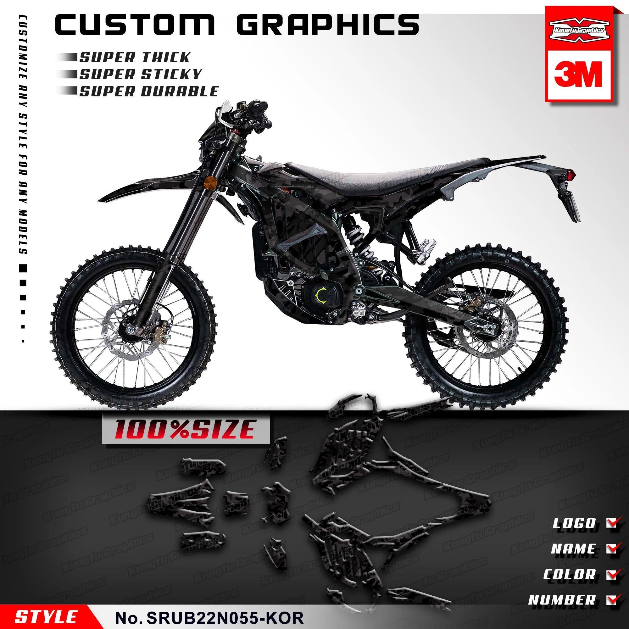 KUNGFU GRAPHICS Adhesives Stickers Custom Decal Kit Full Wrap for - VirtuousWares.Store