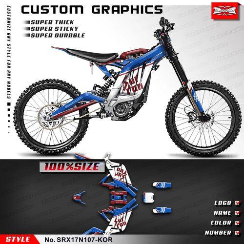 KUNGFU GRAPHICS Custom Stickers Wrapping for Surron Light Bee X Segway - VirtuousWares.Store
