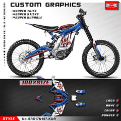 KUNGFU GRAPHICS Custom Stickers Wrapping for Surron Light Bee X Segway - VirtuousWares.Store