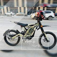 KUNGFU GRAPHICS Motorcycle Décor Camouflage Stickers Kit for Surron - VirtuousWares.Store