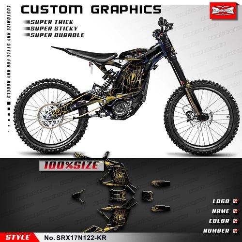 KUNGFU GRAPHICS Racing Graphics Vinyl Decal for Surron Light Bee X - VirtuousWares.Store