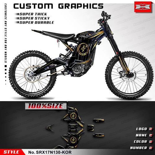 KUNGFU GRAPHICS Sticker Sheet Motorcycle Decals Kit for Surron Sur-Ron - VirtuousWares.Store