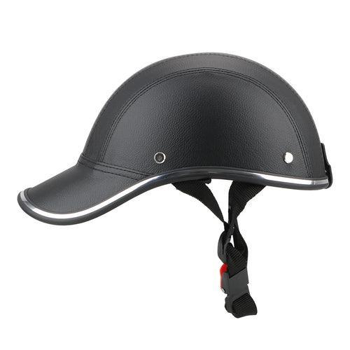 LEEPEE For Cafe Racer Chopper Scooter Safety Hard Hat Half Face - VirtuousWares.Store