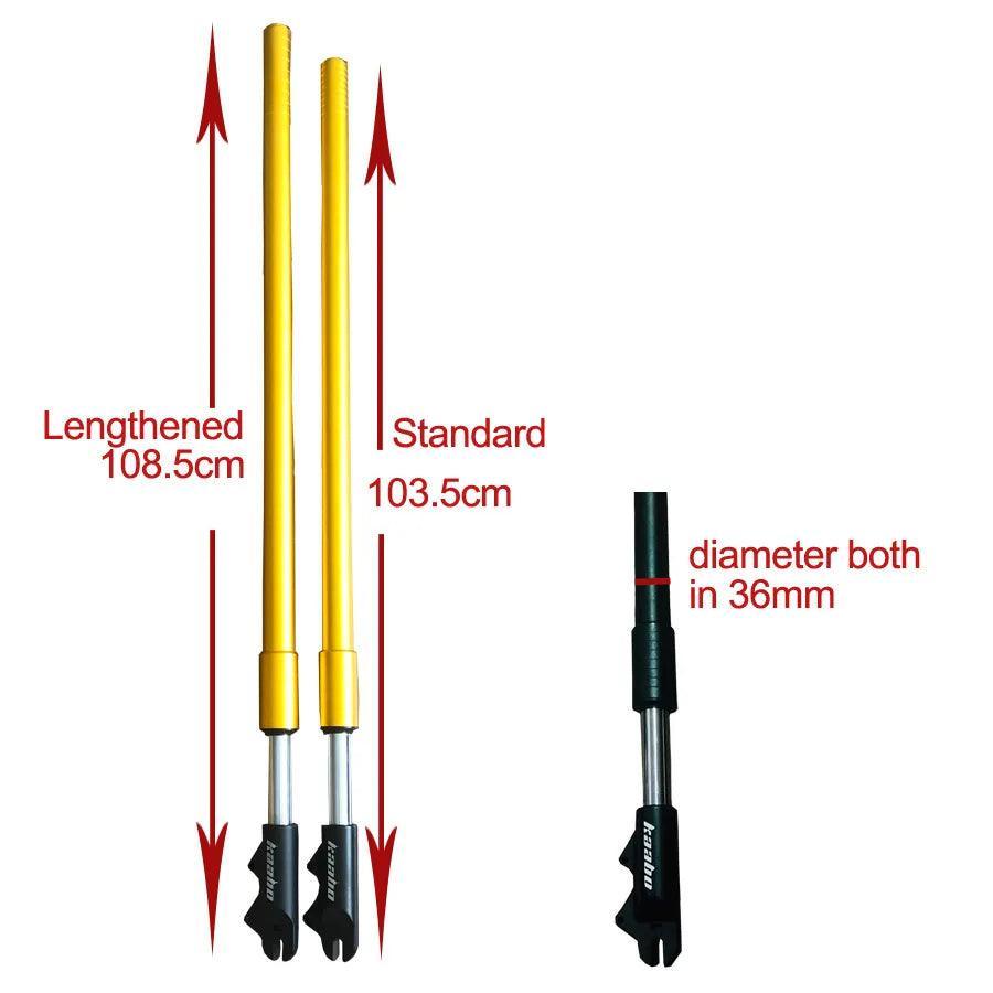 Lengthened Version Front Hydraulic Tube Shock Absorber Suspension for - VirtuousWares.Store