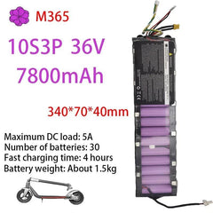 Li-ion Battery 36V 7.8Ah 60km Suitable For MiJia M365 Scooter - VirtuousWares.Store