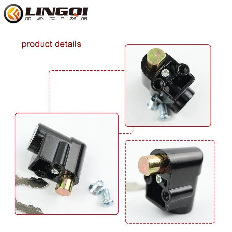 LING QI Modifications And Upgrades Handlebar Lock Steering Lock For - VirtuousWares.Store
