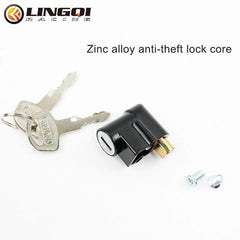 LING QI Modifications And Upgrades Handlebar Lock Steering Lock For - VirtuousWares.Store