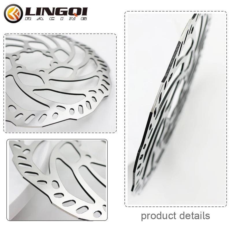 LingQi Dirt Bike Parts Motorcycle Electric Dirty Bike Front Brake Disc - VirtuousWares.Store