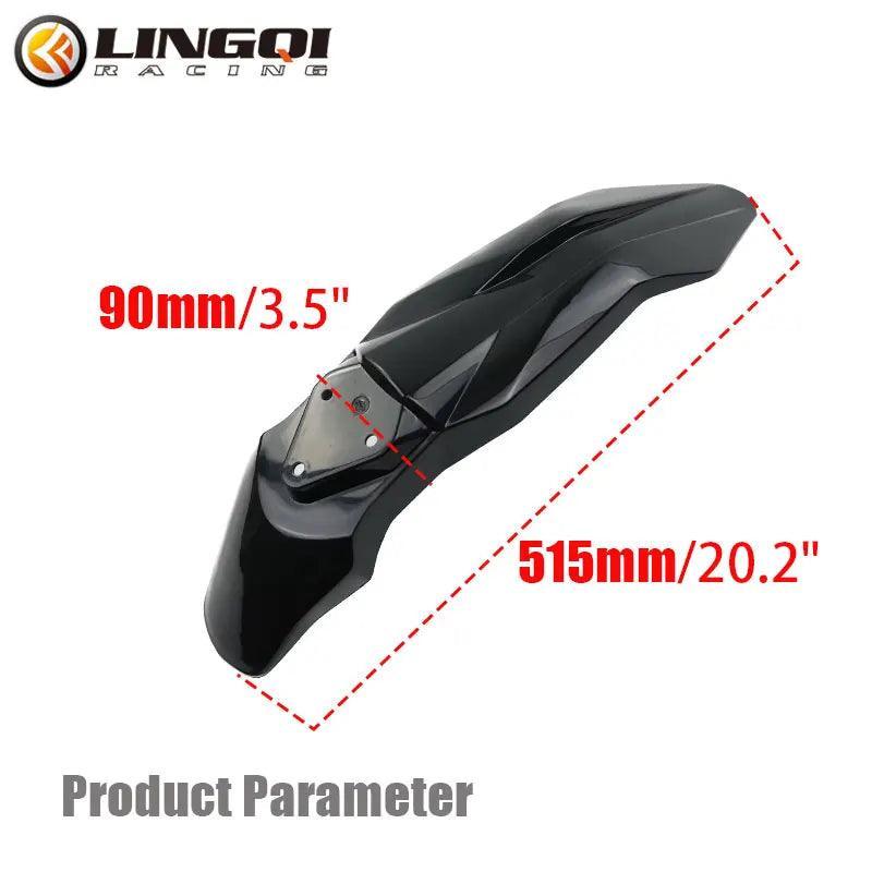 LINGQI Front Fender Mudguard Fairing Kit Plastic Cover for Pit Dirt - VirtuousWares.Store