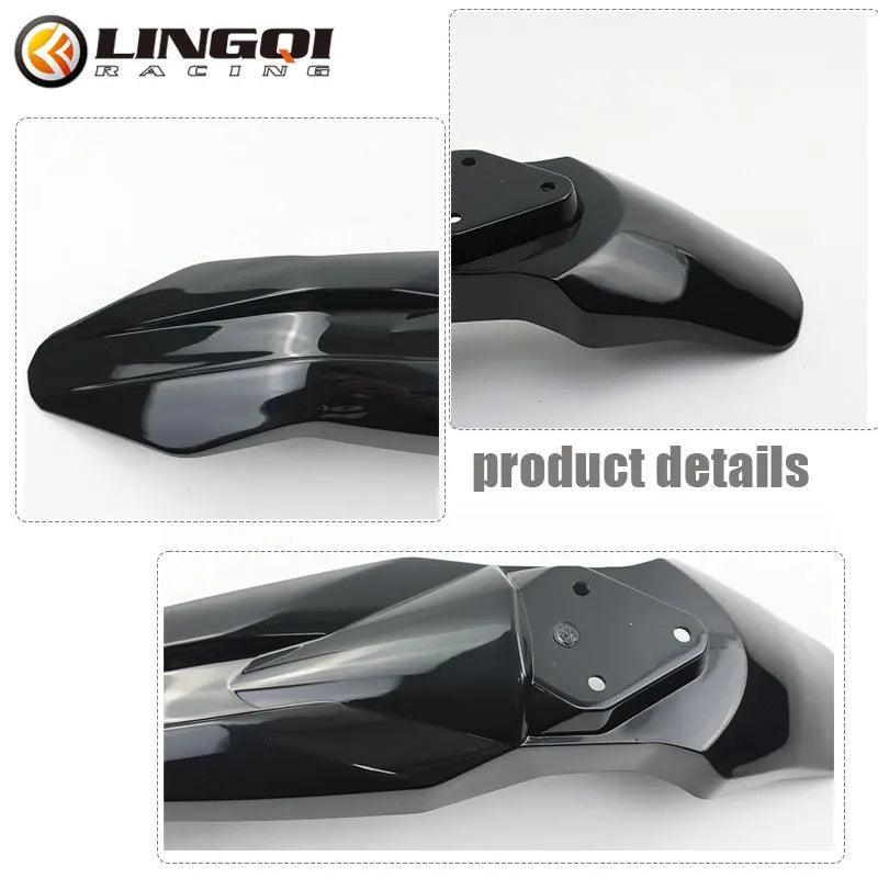 LINGQI Front Fender Mudguard Fairing Kit Plastic Cover for Pit Dirt - VirtuousWares.Store