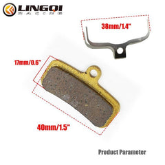 LingQi Motorcycle Transmission System Light Bee X S Silent Brake Pads - VirtuousWares.Store