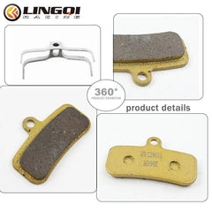 LingQi Motorcycle Transmission System Light Bee X S Silent Brake Pads - VirtuousWares.Store