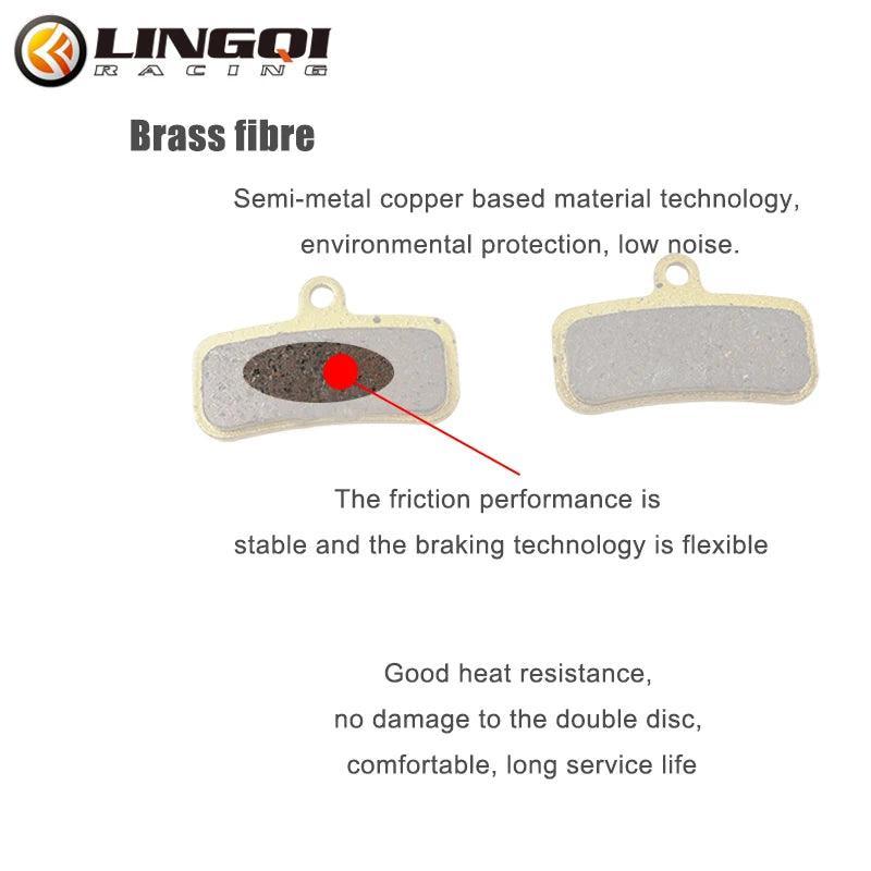 LingQi Motorcycle Transmission System Light Bee X S Silent Brake Pads - VirtuousWares.Store