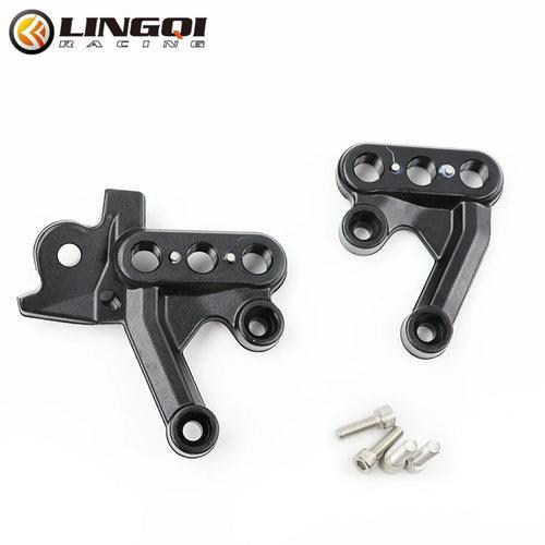 LINGQI RACING Motorcycle Foot Bracket Sur Ron Foot Pegs Bracket - VirtuousWares.Store