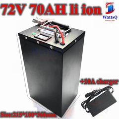 lithium ion battery 72v 70Ah li-ion with 100A BMS for 6000w 7200w - VirtuousWares.Store