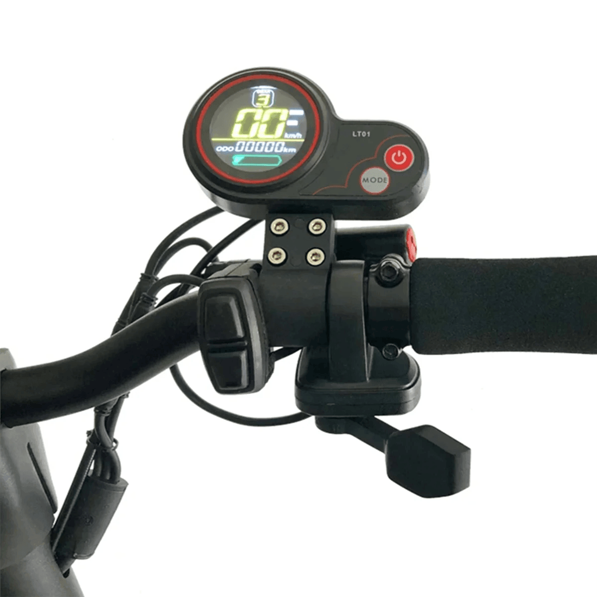 LT01 Display Meter+3PIN Ignition Lock Key for Kaabo Mantis 8/10 Kaabo - VirtuousWares.Store