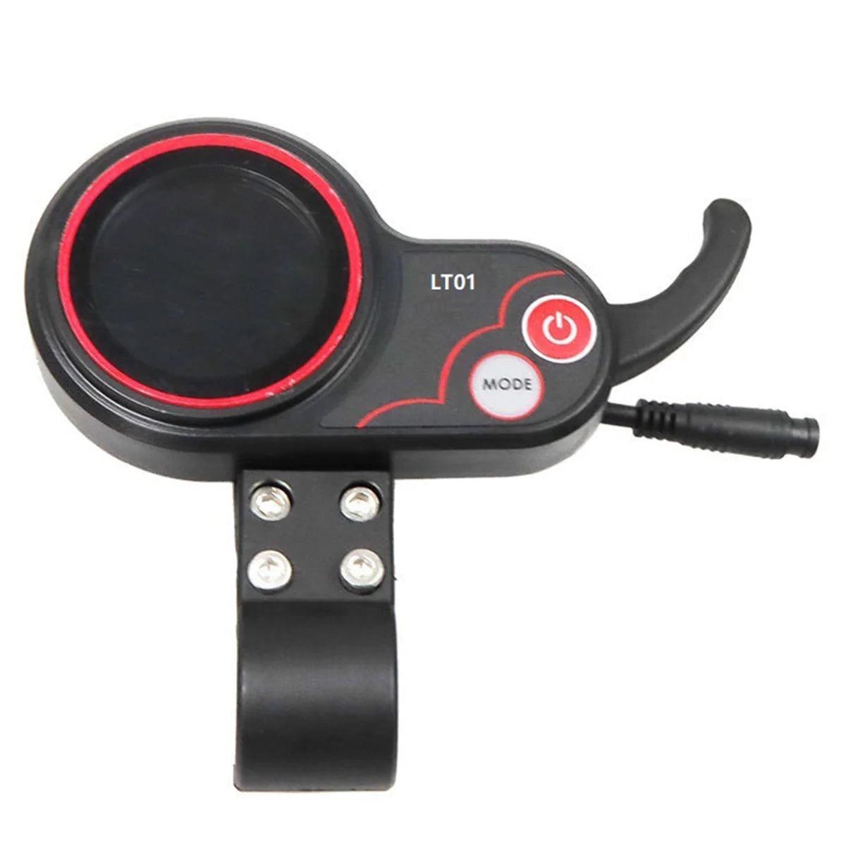 LT01 Display Thumb Throttle+6PIN Ignition Lock Key for Kaabo Mantis - VirtuousWares.Store
