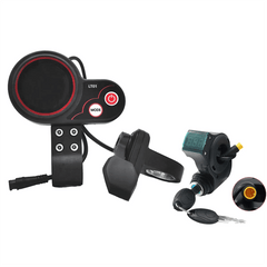 LT01 Display Thumb Throttle+6PIN Ignition Lock Key for Kaabo Mantis - VirtuousWares.Store