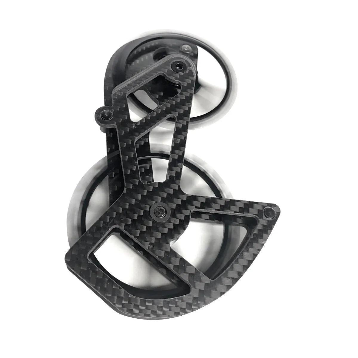 LTWOO Bicycle Ceramic Bearing Speed Carbon Fiber Pulley Wheel Rear - VirtuousWares.Store