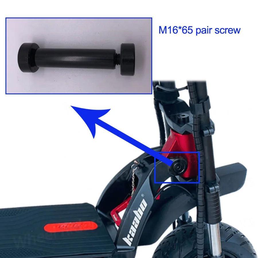 M16x65 Pair Screw Folding Butt Screw for Kaabo Wolf Warrior II Wolf - VirtuousWares.Store