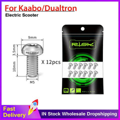 M5X10 Electric Scooter Disc Brake Rotor Bolt Titanium Rotor Fixing - VirtuousWares.Store