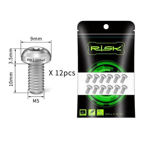 M5X10 Electric Scooter Disc Brake Rotor Bolt Titanium Rotor Fixing - VirtuousWares.Store