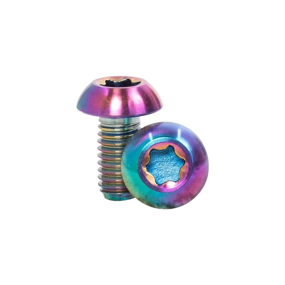 M5X10 Electric Scooter Disc Brake Rotor Bolt Titanium Rotor Fixing - VirtuousWares.Store