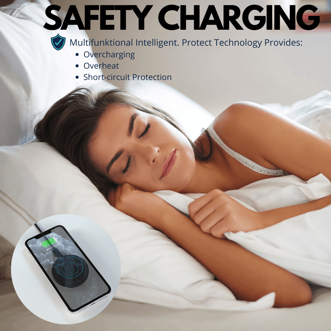 MAGNETIC WIRELESS CHARGER FOR iPHONE 13/12 SERIES - VirtuousWares.Store