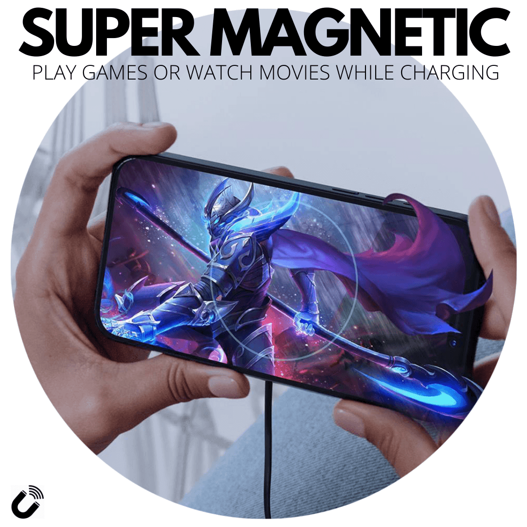 MAGNETIC WIRELESS CHARGER FOR iPHONE 13/12 SERIES - VirtuousWares.Store