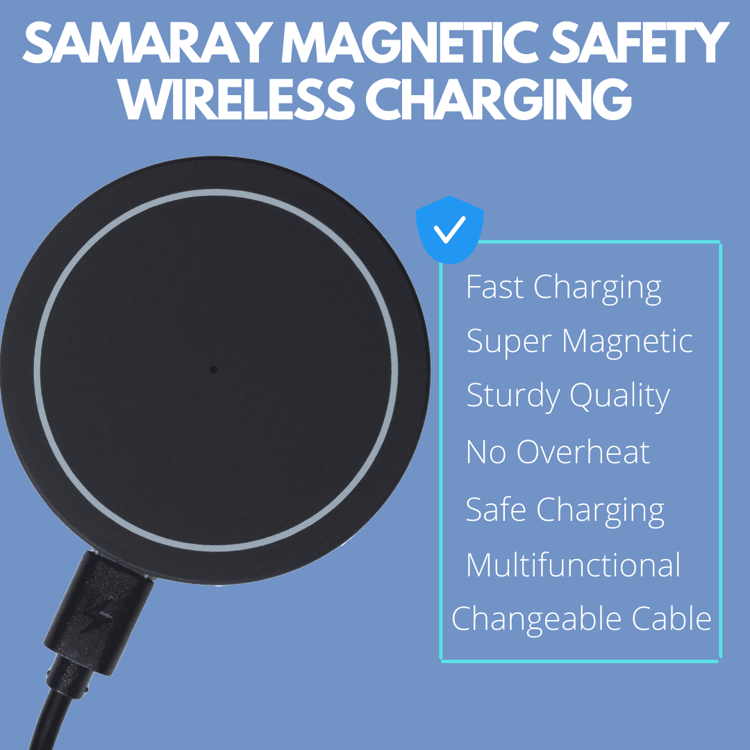 MAGNETIC WIRELESS CHARGER FOR iPHONE 13/12 SERIES - VirtuousWares.Store