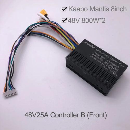 Mantis 8 48V25A Sine Wave Controller A B Front Rear Original Kaabo - VirtuousWares.Store