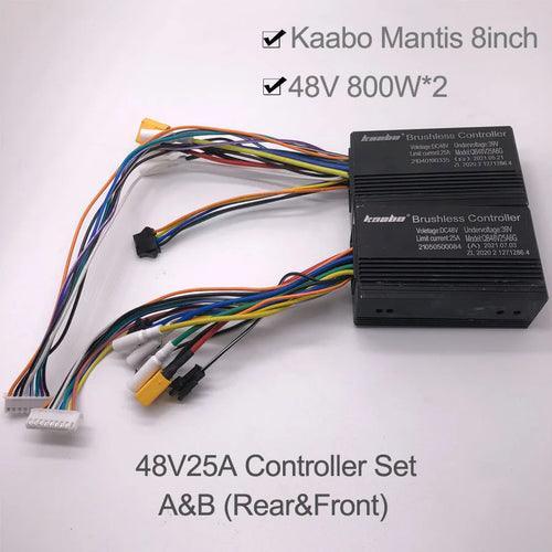 Mantis 8 48V25A Sine Wave Controller A B Front Rear Original Kaabo - VirtuousWares.Store
