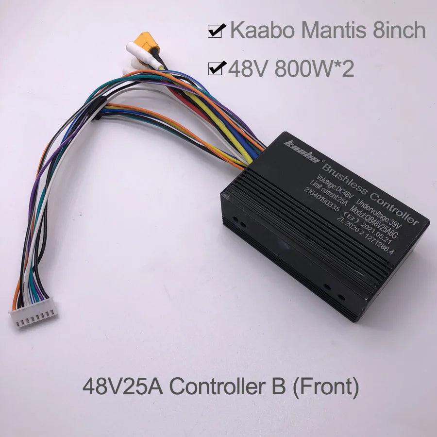 Mantis 8 48V25A Sine Wave Controller A B Front Rear Original Kaabo - VirtuousWares.Store