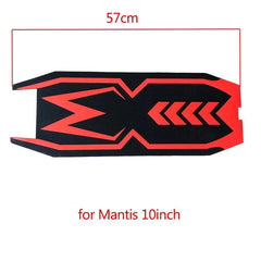 Mantis Silicone Mat Red Black Deck Pedal Cover For 10inch 8inch Kaabo - VirtuousWares.Store