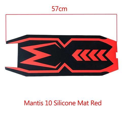 Mantis Silicone Mat Red Black Deck Pedal Cover For 10inch 8inch Kaabo - VirtuousWares.Store