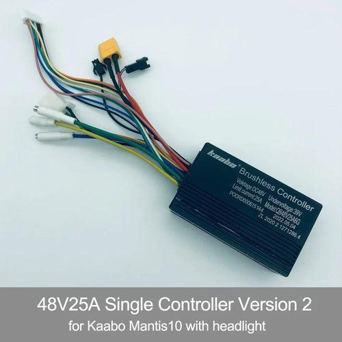 Mantis10 48V25A Sine Wave Brushless Controller 800W Hall Motor Kaabo - VirtuousWares.Store