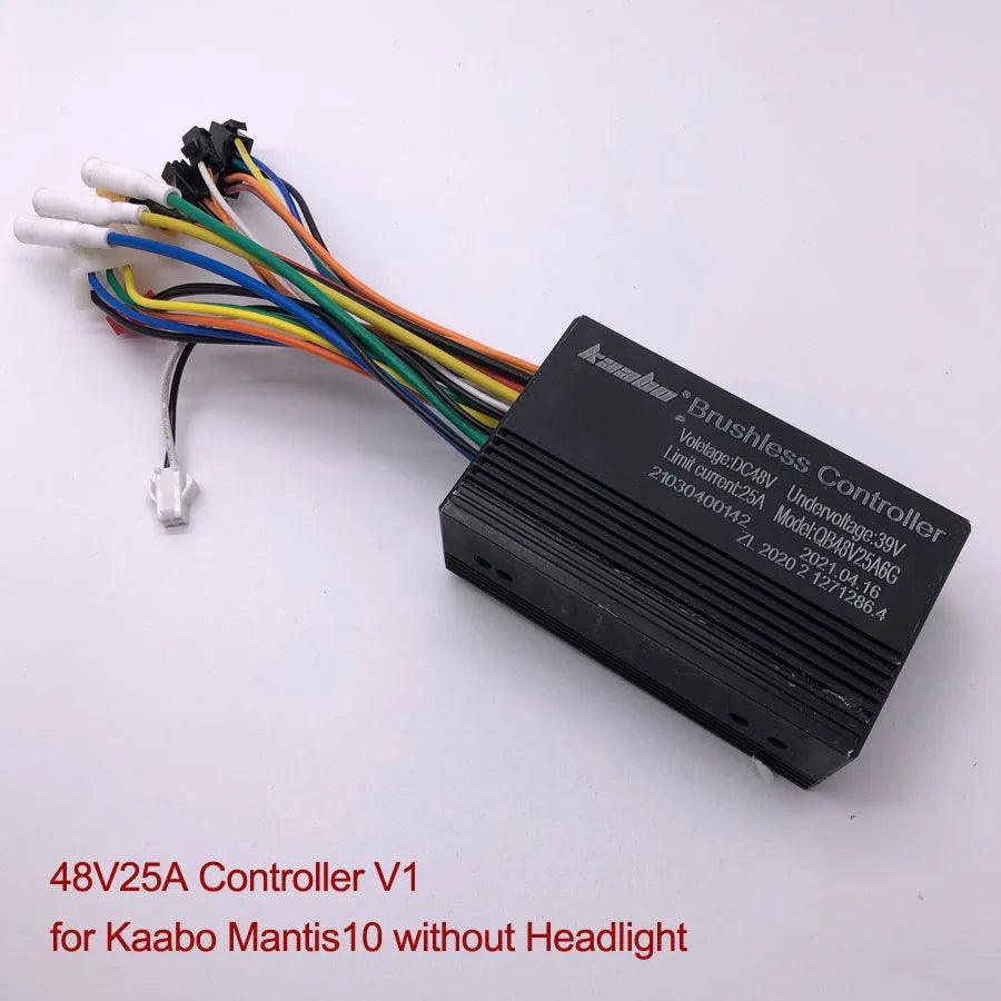 Mantis10 48V25A Sine Wave Brushless Controller 800W Hall Motor Kaabo - VirtuousWares.Store