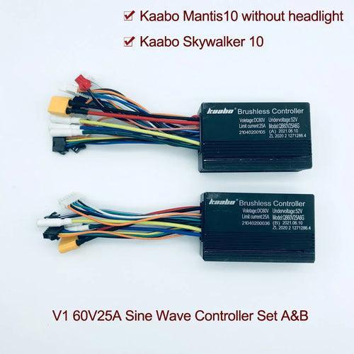 Mantis10 60V25A Controller Sine Wave 1000W*2 Hall Motor Kaabo Mantis - VirtuousWares.Store