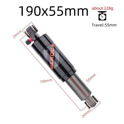 MEROCA Mountain Bike Air Shock Absorber 125mm/150mm/165mm/190mm/200mm - VirtuousWares.Store