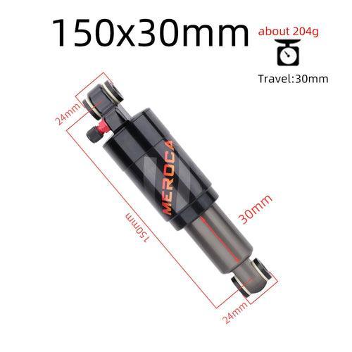 MEROCA Mountain Bike Air Shock Absorber 125mm/150mm/165mm/190mm/200mm - VirtuousWares.Store