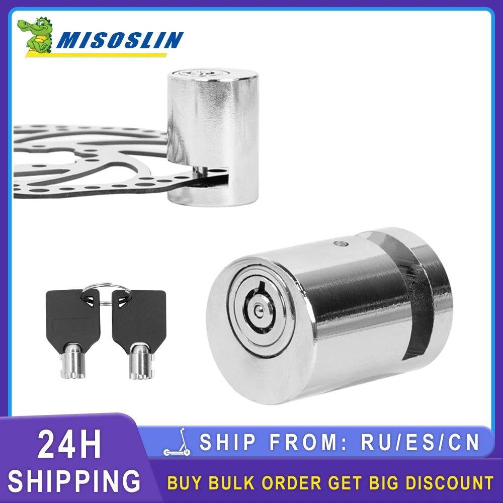 Mini Bicycle Disc Brake Alloy Anti-theft Lock Waterproof Portable - VirtuousWares.Store