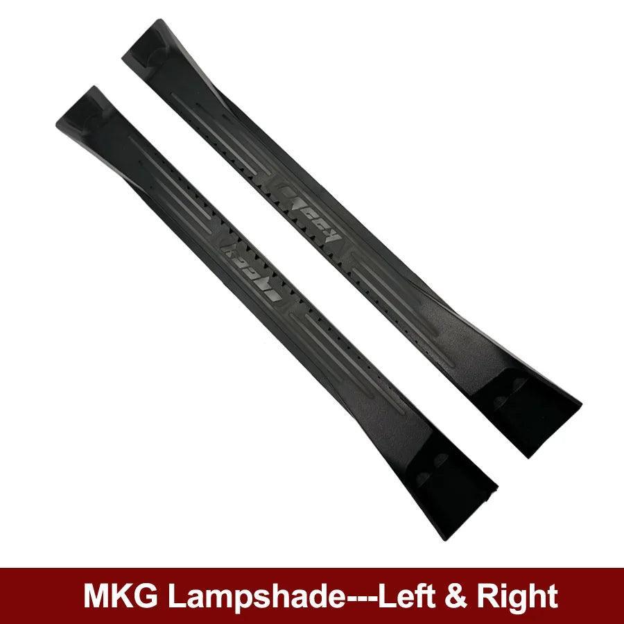 MK Side Lamp Deck Light Lampshade Cover Silicone Logo LED Control - VirtuousWares.Store