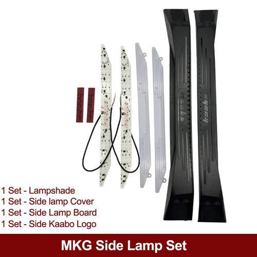 MK Side Lamp Deck Light Lampshade Cover Silicone Logo LED Control - VirtuousWares.Store