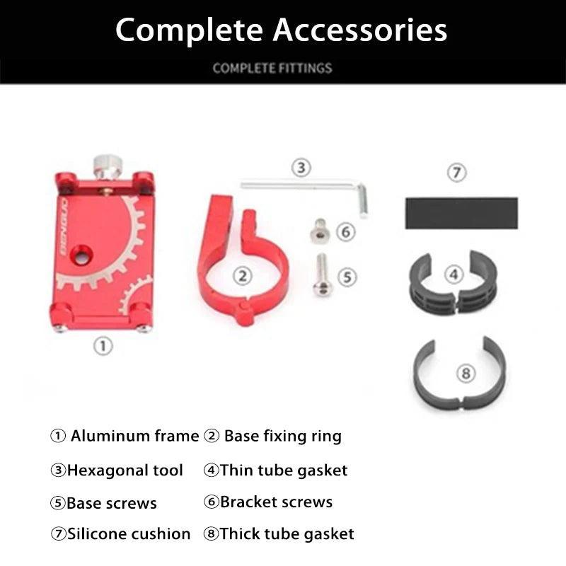Mobile Cell Phone Holder Handlebar Mount Bracket Rack Universal for - VirtuousWares.Store